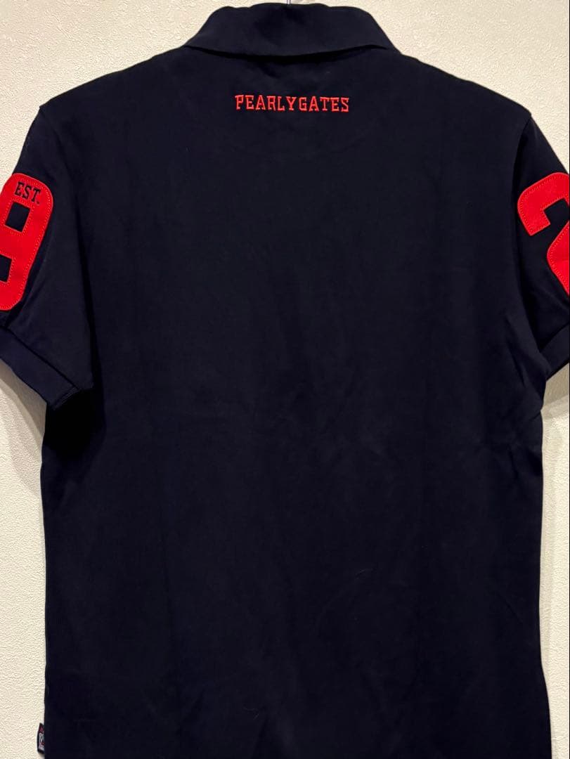 新品タグ付☆パーリーゲイツ　ポロシャツ　ゴルフウエア 25周年限定　半袖5