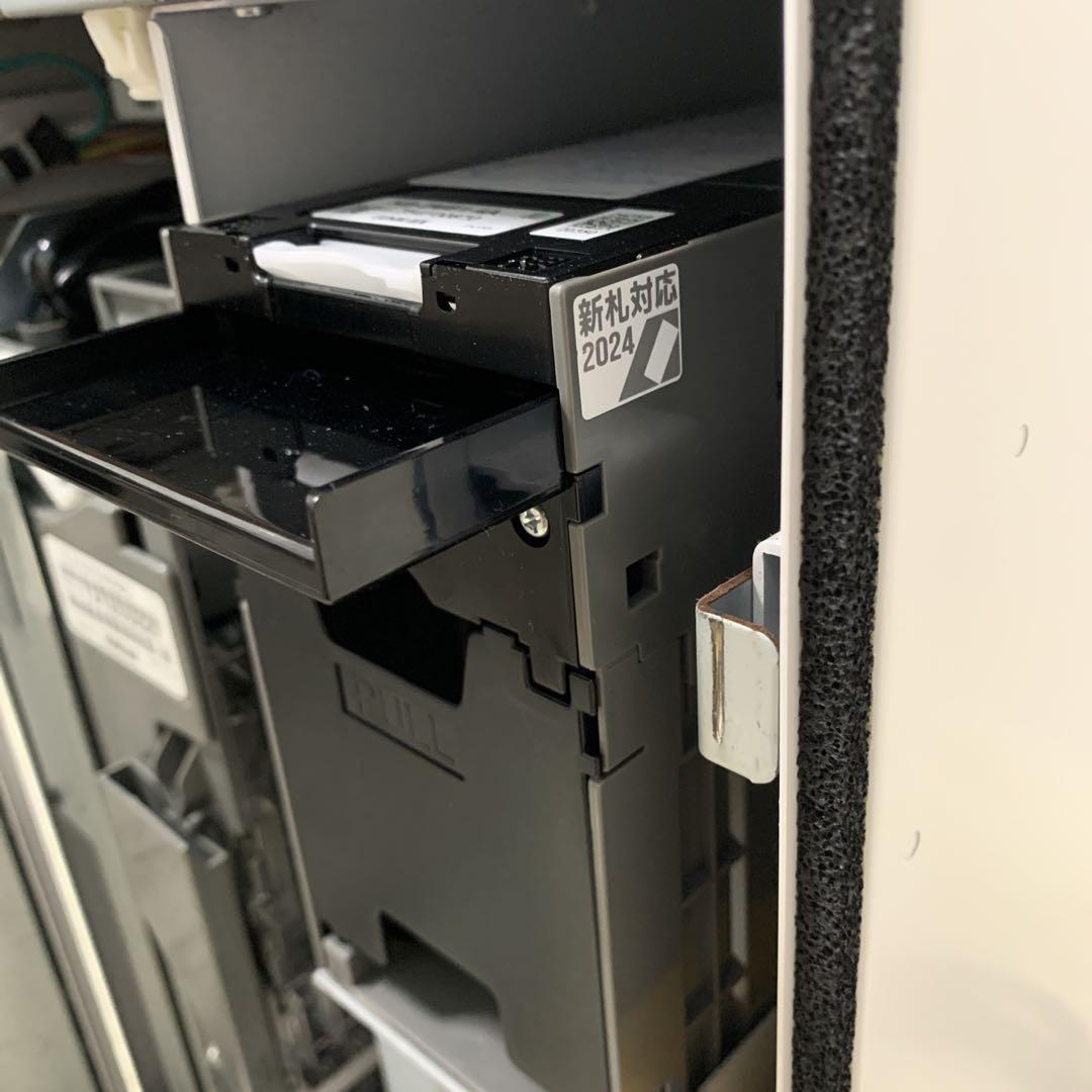 【中古歴浅美品】GLORY製 VT-S20　特大ボタン付き　券売機