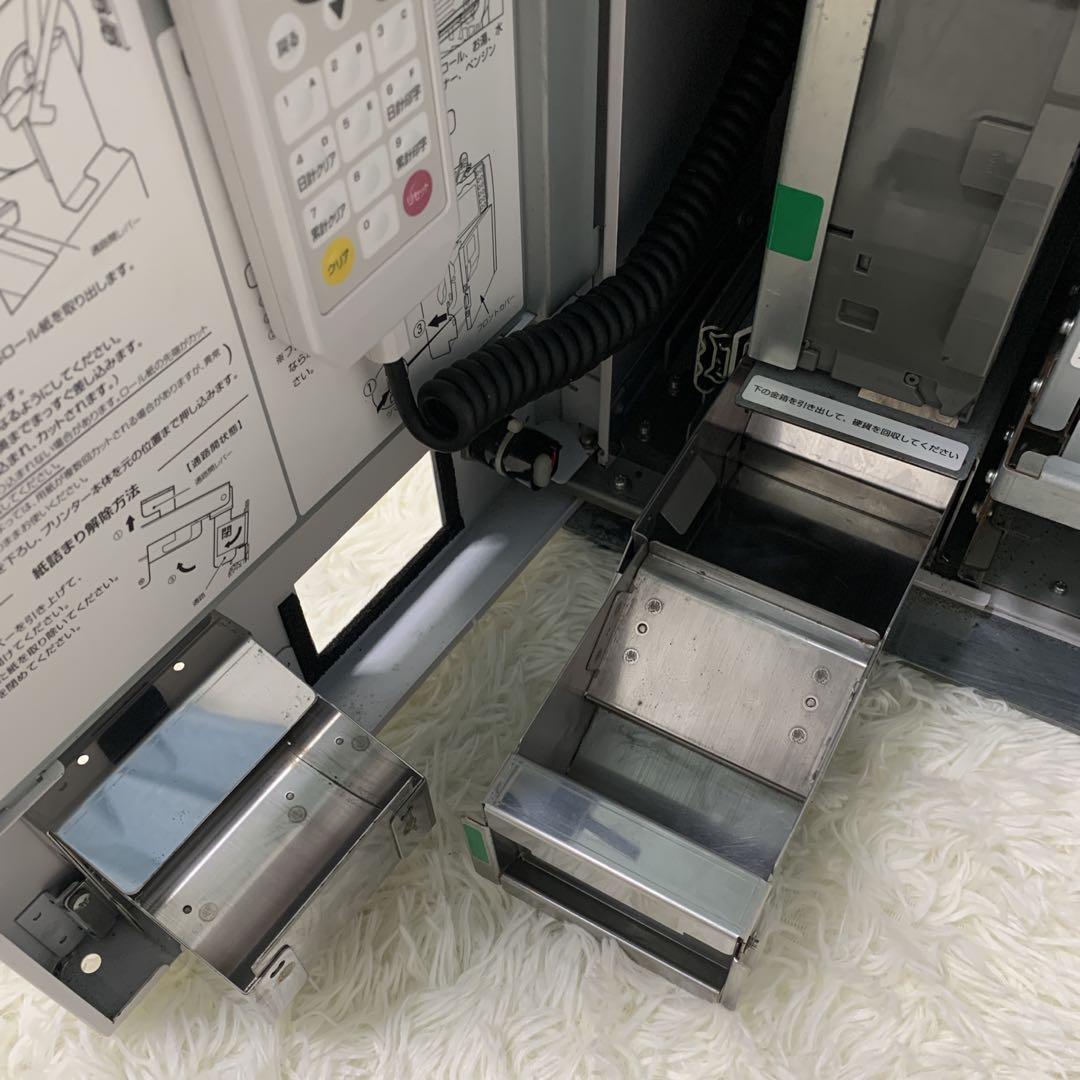 【中古歴浅美品】GLORY製 VT-S20　特大ボタン付き　券売機