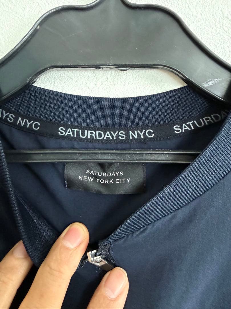 サタデーズゴルフ　ハーフジップジャケット