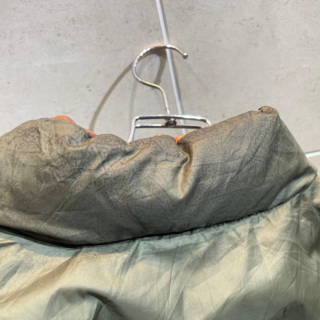 00s L.L.Bean リアルツリー リバーシブル ダウンベスト グリーン