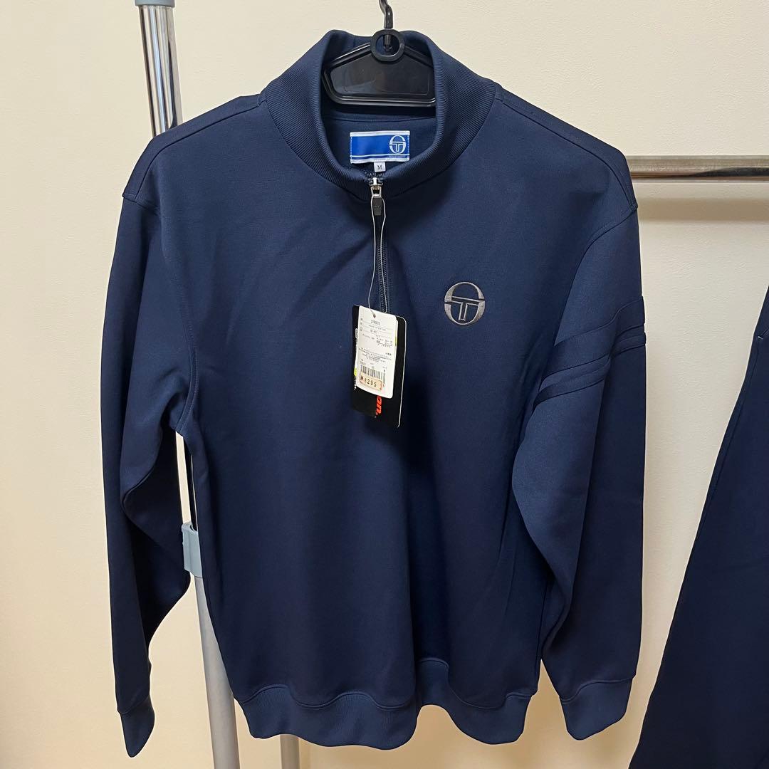 未使用　セルジオタッキーニ スウェット上下　Mサイズ ネイビー