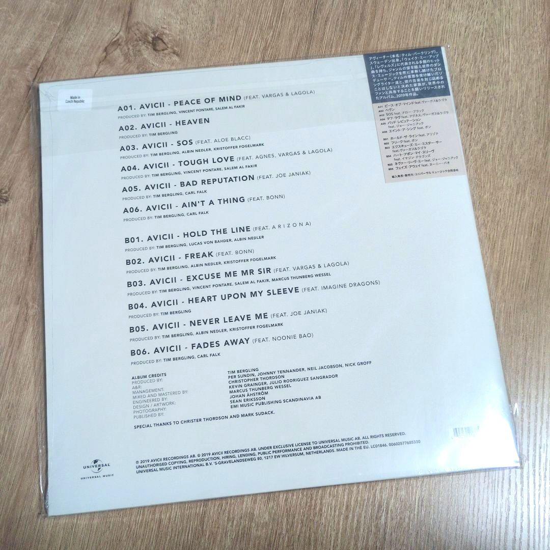 アヴィーチー「ティム」〈輸入盤・数量限定盤（LPレコード）〉