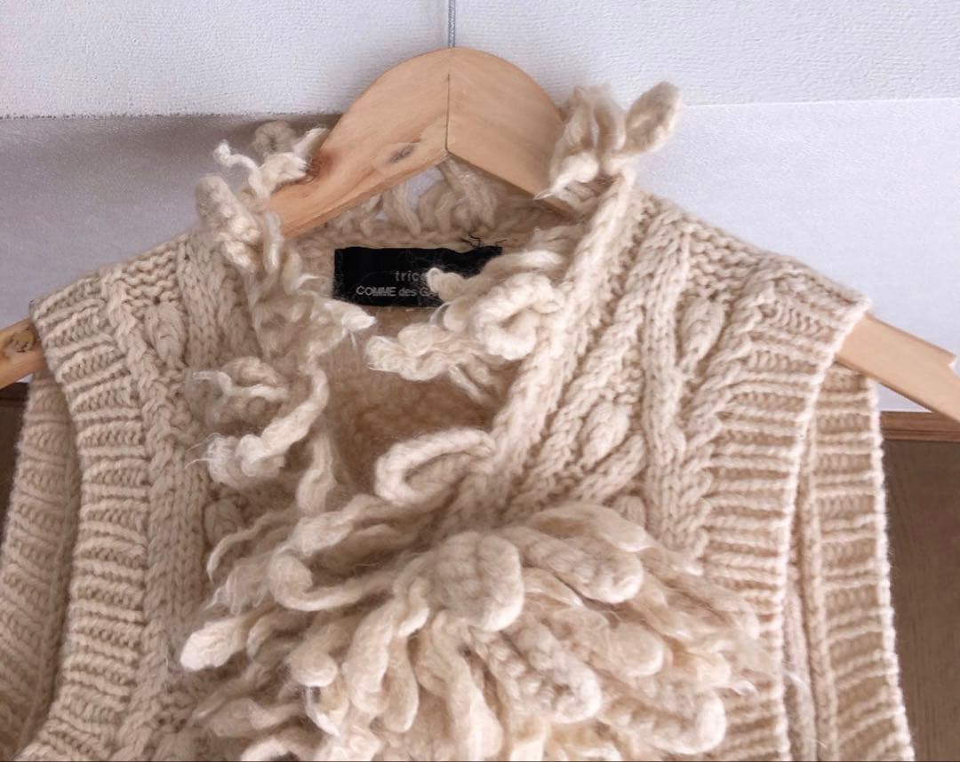 美品 AD2016 tricot COMME des GARCONSニットベスト