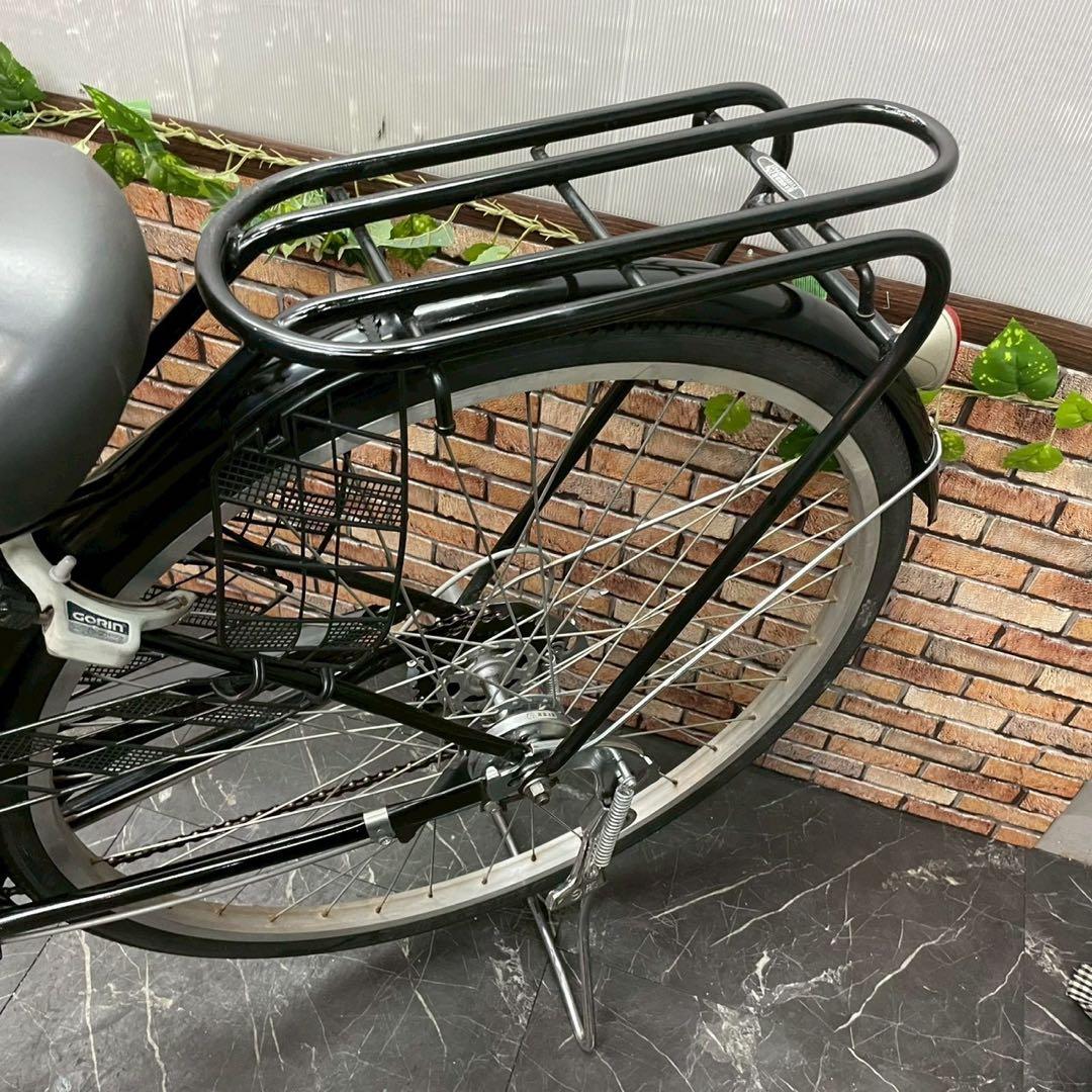 【123】一般車 ママチャリ PERSISTA ブラック 27インチ 変速付き