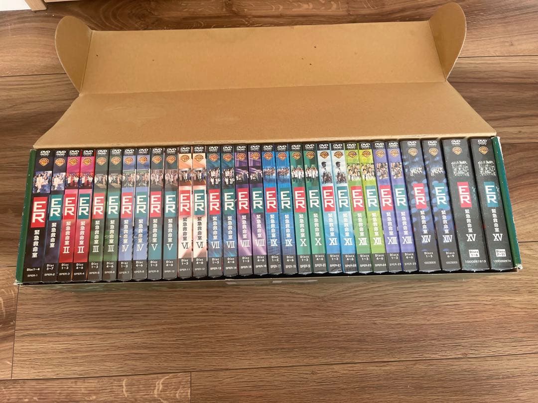 ER 緊急救命室 シーズン1-15 全巻コンプリートボックス※箱傷あり