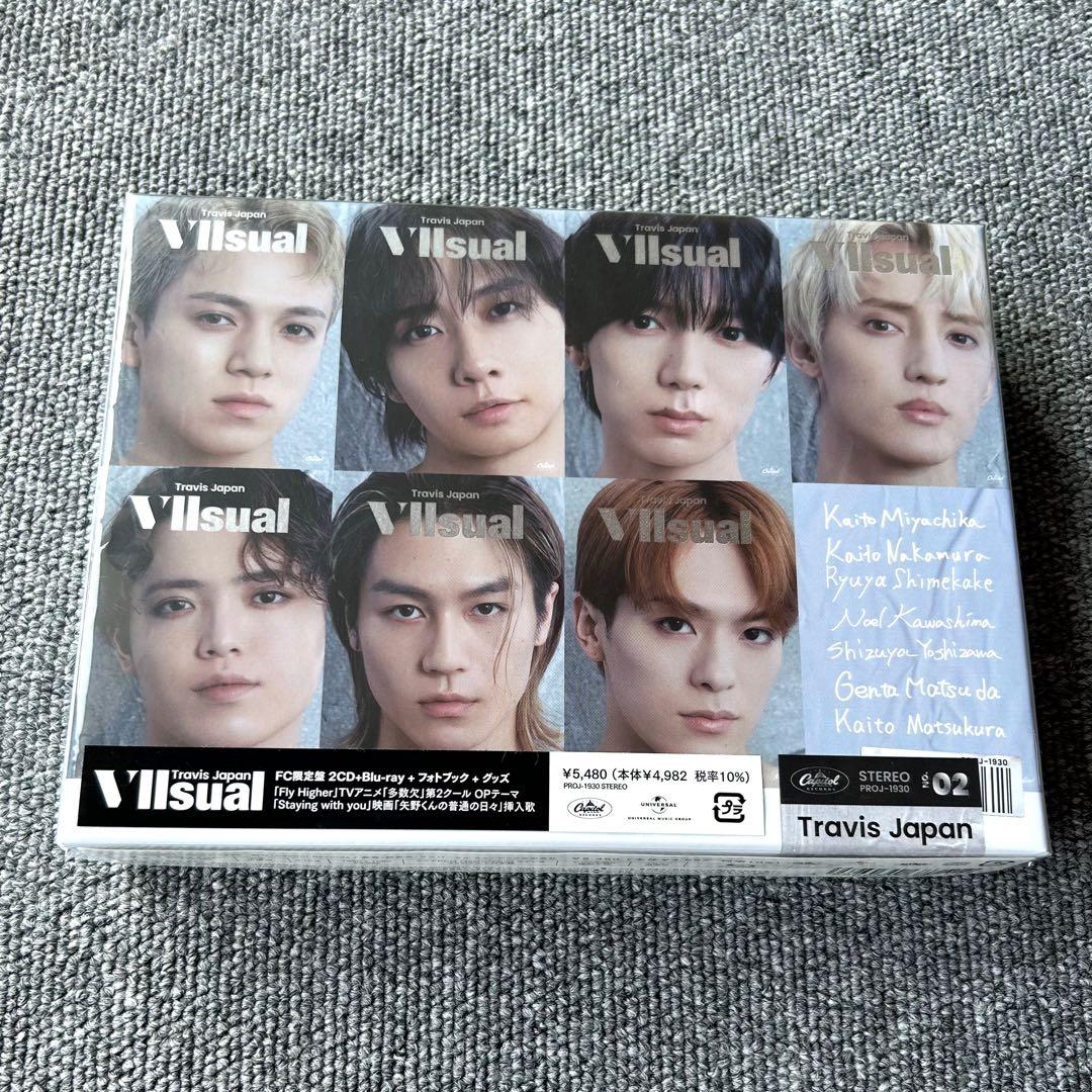 TravisJapan トラジャ アルバム Vllsual FC盤 J盤 2枚