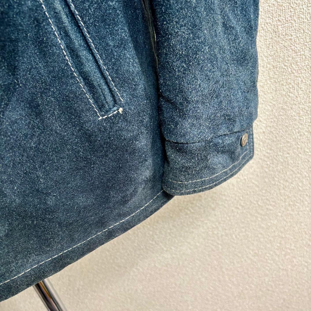 超希少 90s ショット Schott ランチャー スエードボアジャケット