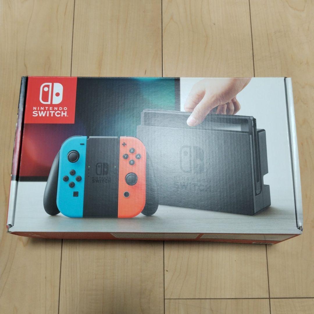 匿名配送　Nintendo Switch 本体 ネオンピンク/ネオングリーン