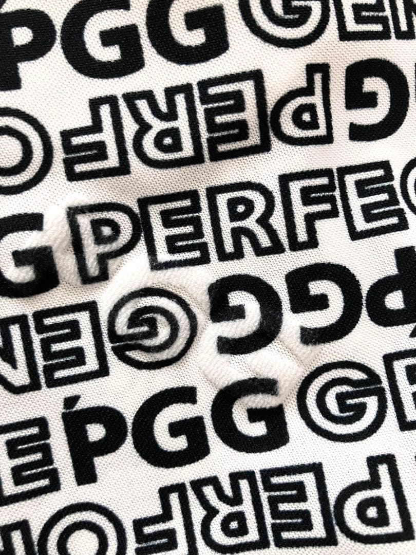 ⭐️ほぼ新品⭐️パーリーゲイツ　PGG モックネック　ワンピース　ホワイト