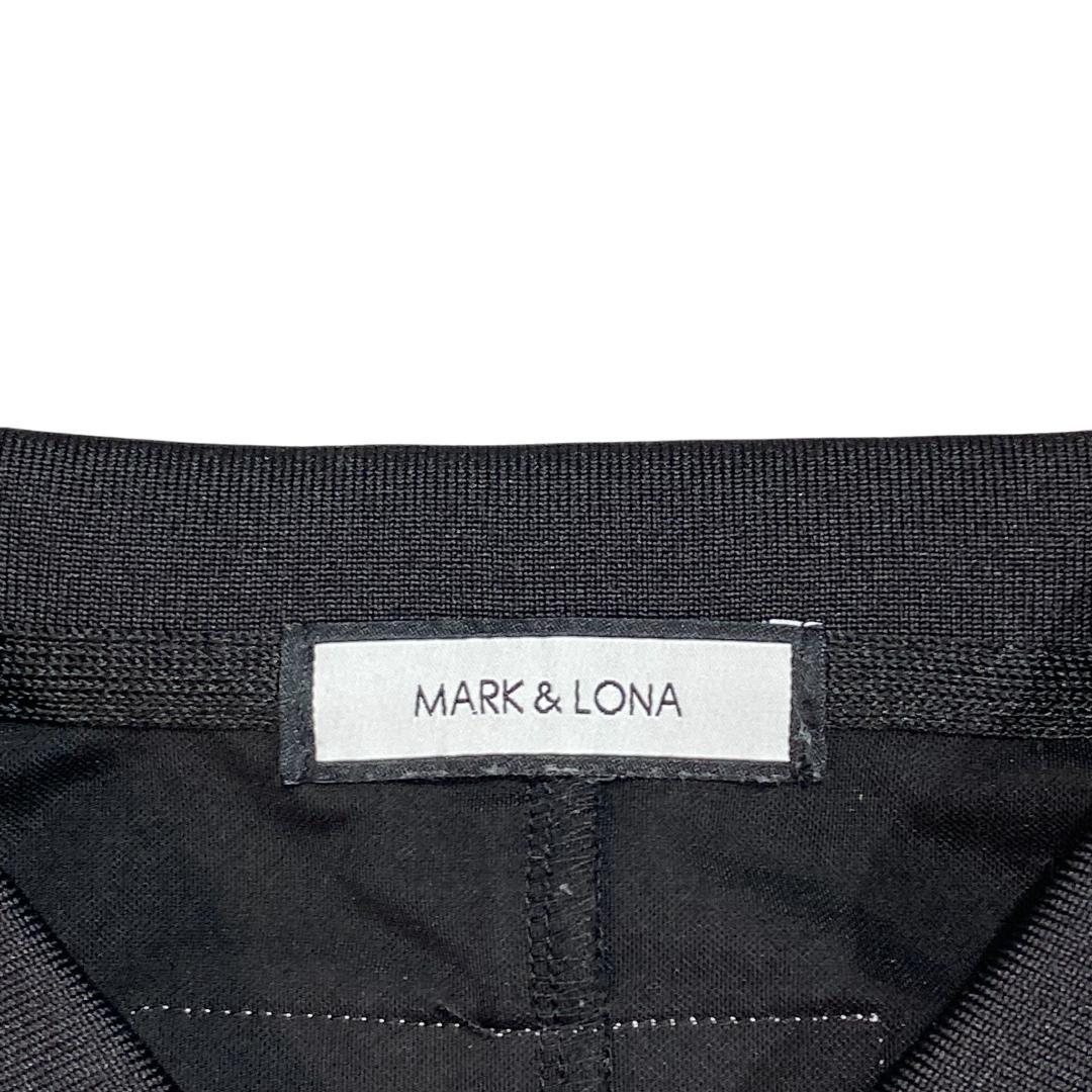 MARK&LONA マークアンドロナ 半袖 ポロシャツ ブラック M/L ゴルフ