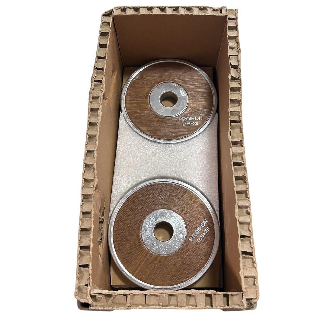 ダンベル PROIRON 2.5kg×4枚、1.25kg×4枚、0.5kg×4枚