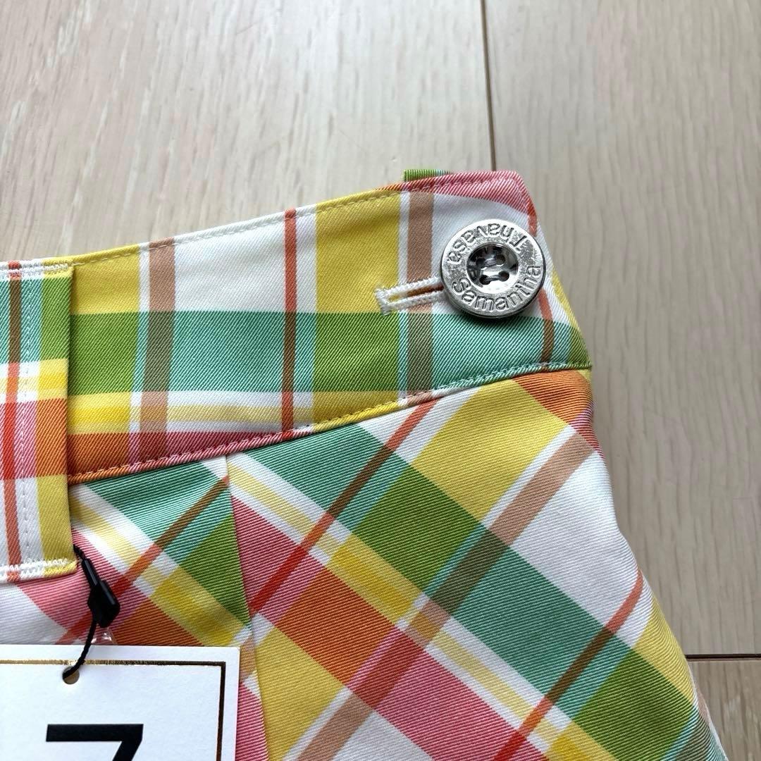 新品未使用　Samantha Thavasa チェック柄スカート 40 Lサイズ