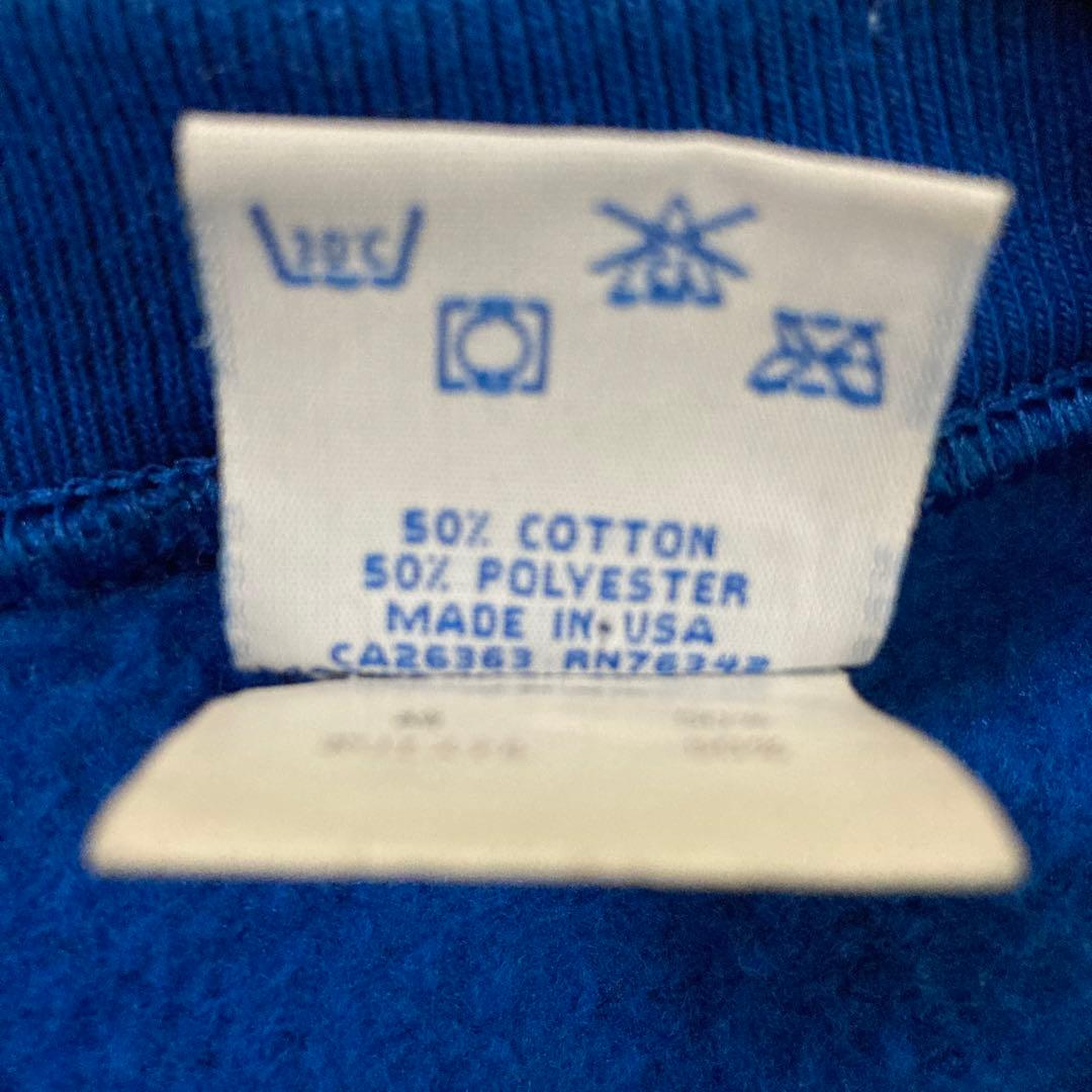 Dodgers ヴィンテージ　スウェットシャツ 野茂英雄　NOMO 青 16