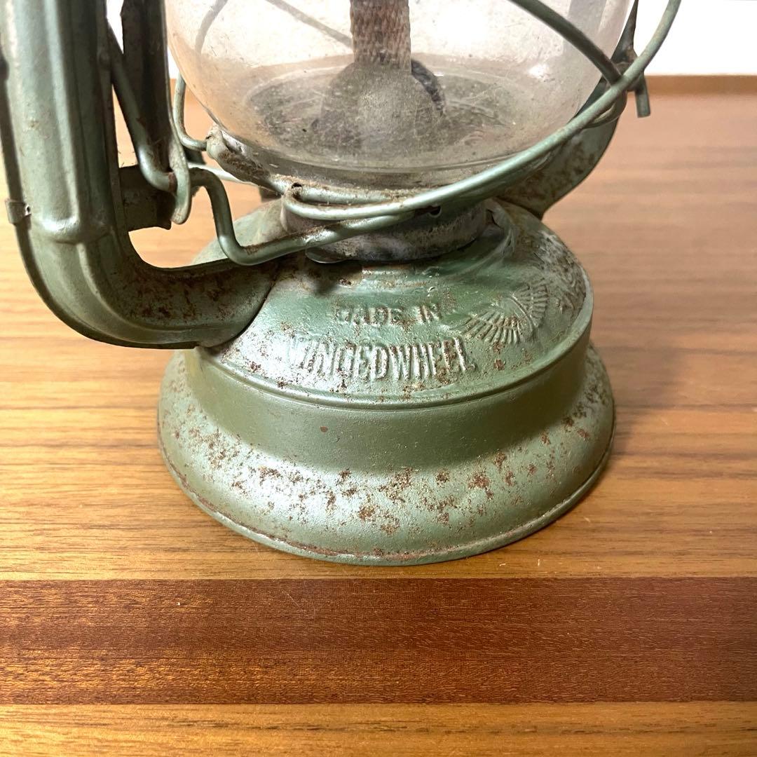 【商品】レトロランプ　WINGED WHEEL ヴィンテージ　No.500