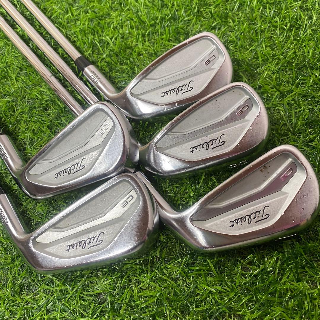 Titleist タイトリスト CB620 アイアンセット 5本 S200 右