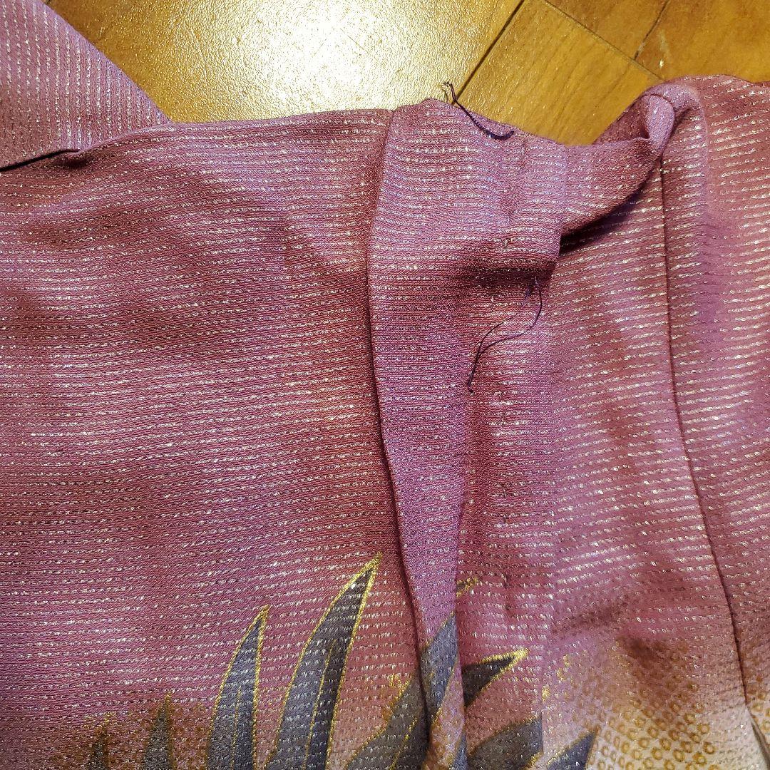 男児　七五三　 着物　紫ベース