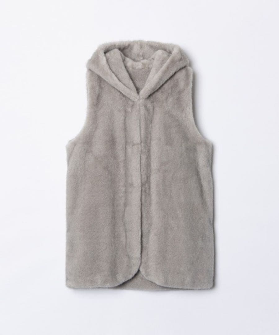 アルアバイル　ルルウィルビー フェイクミンクフーディジレ