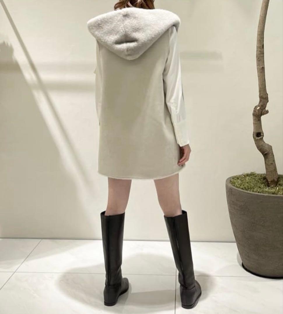 アルアバイル　ルルウィルビー フェイクミンクフーディジレ