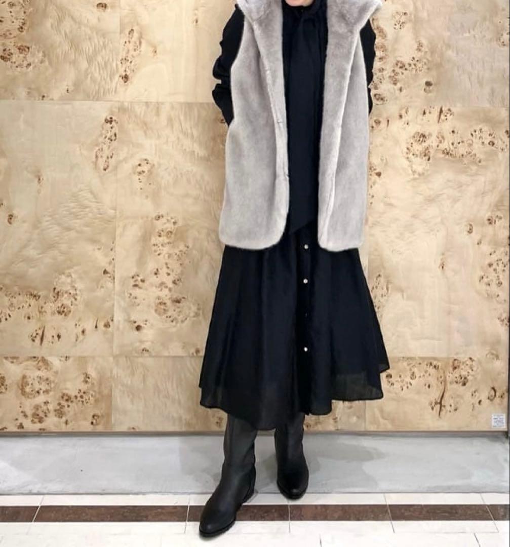 アルアバイル　ルルウィルビー フェイクミンクフーディジレ