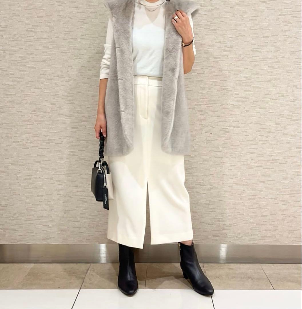 アルアバイル　ルルウィルビー フェイクミンクフーディジレ