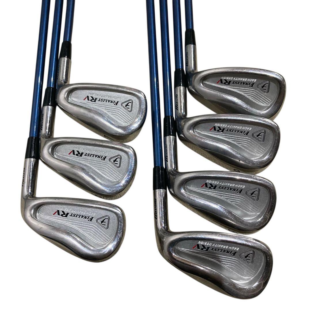 初心者おすすめ ミズノ Finalist RV アイアン7本セット5〜9.P.S