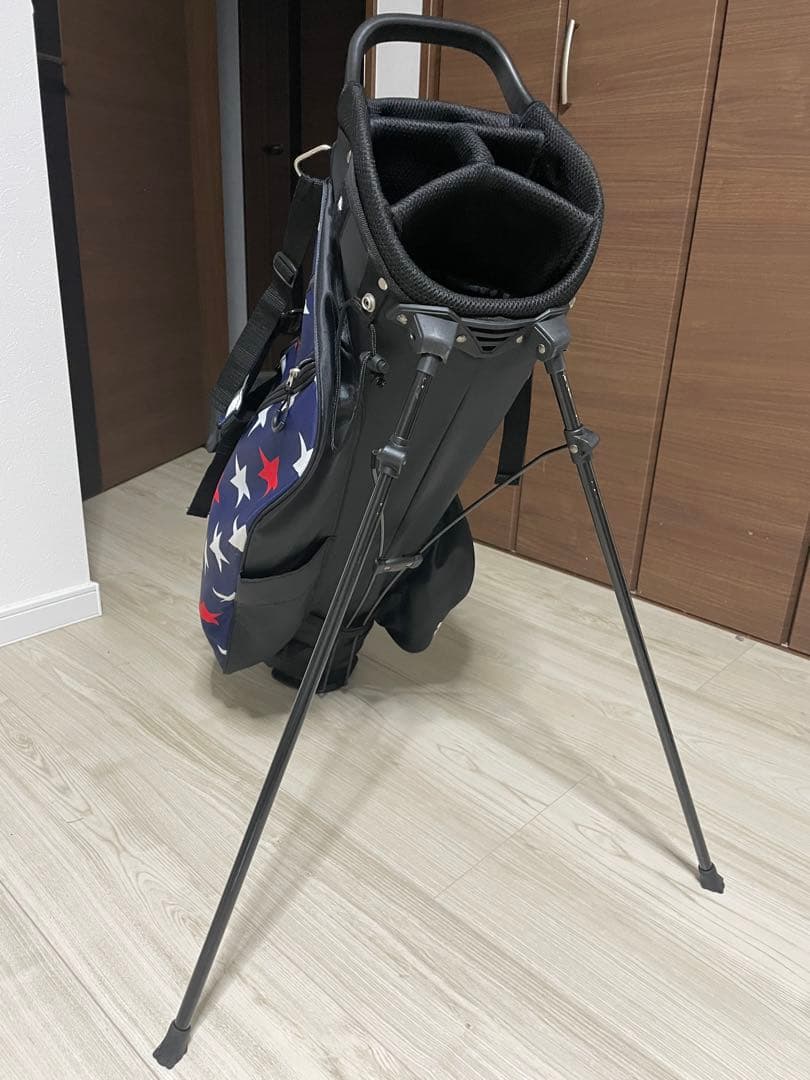 た*ん様 【タイムセール中】Laundromat スター柄キャディバッグ