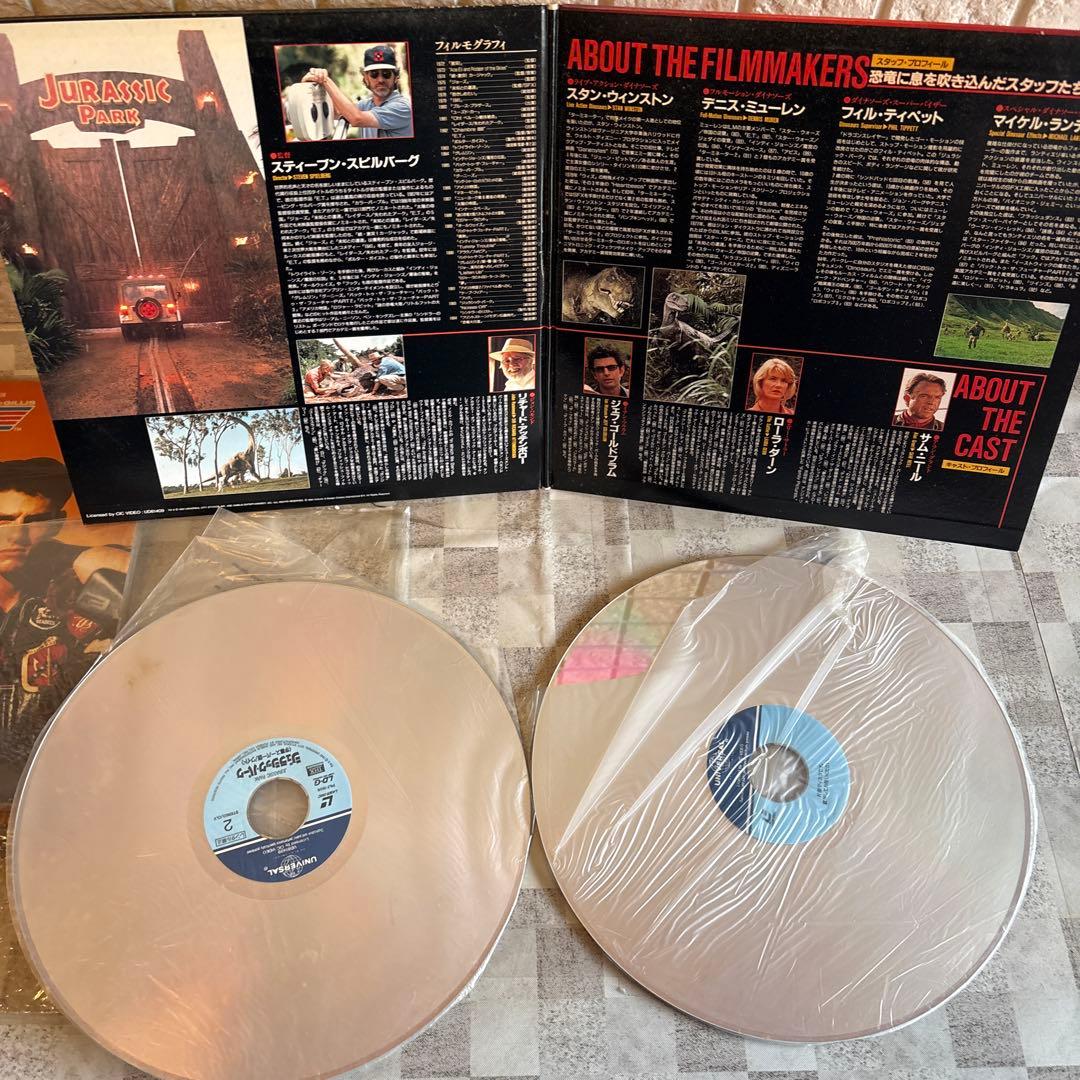 レーザーディスク 映画まとめ売り スターウォーズ ジュラシックパーク トップガン