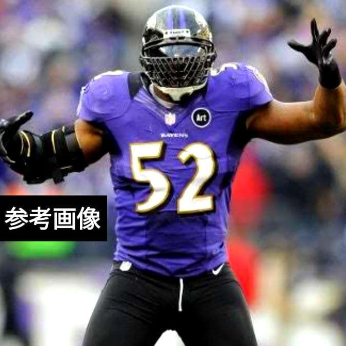 ■NFL■Ravens■52■ルイス■アメフト■ユニフォーム■レイブンズ■刺繍