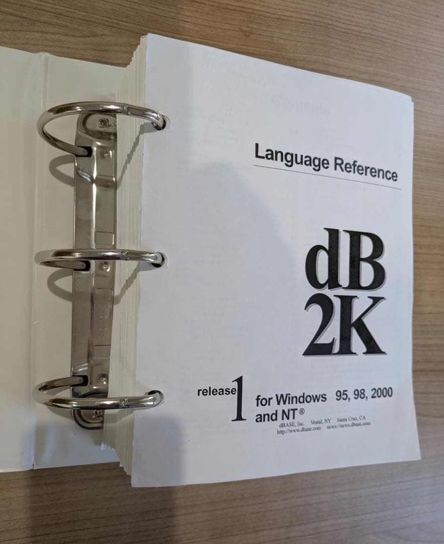 dB2K language reference (dB2K 言語リファレンス)