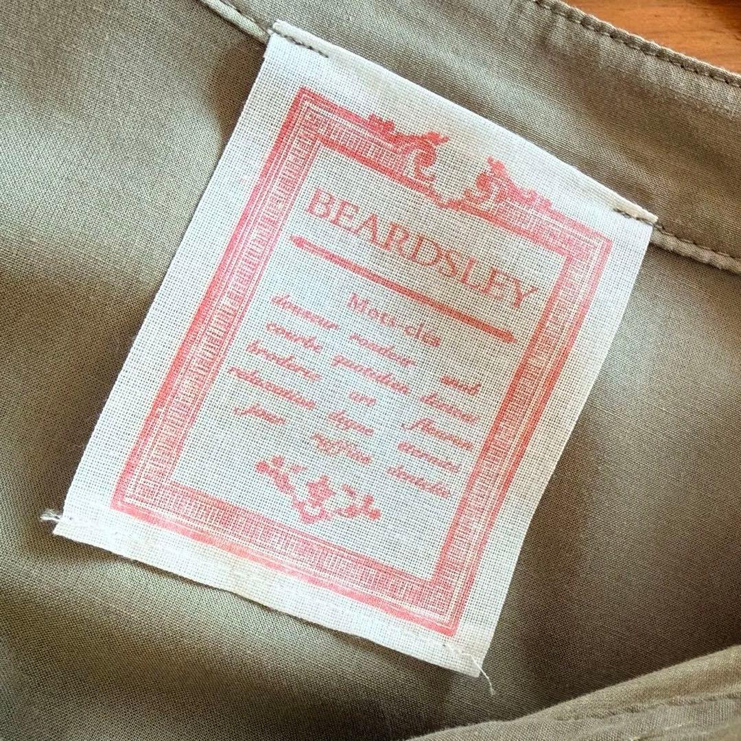 ビアズリー ギャザーワンピース カーキ サイズ1 【定価22000円】