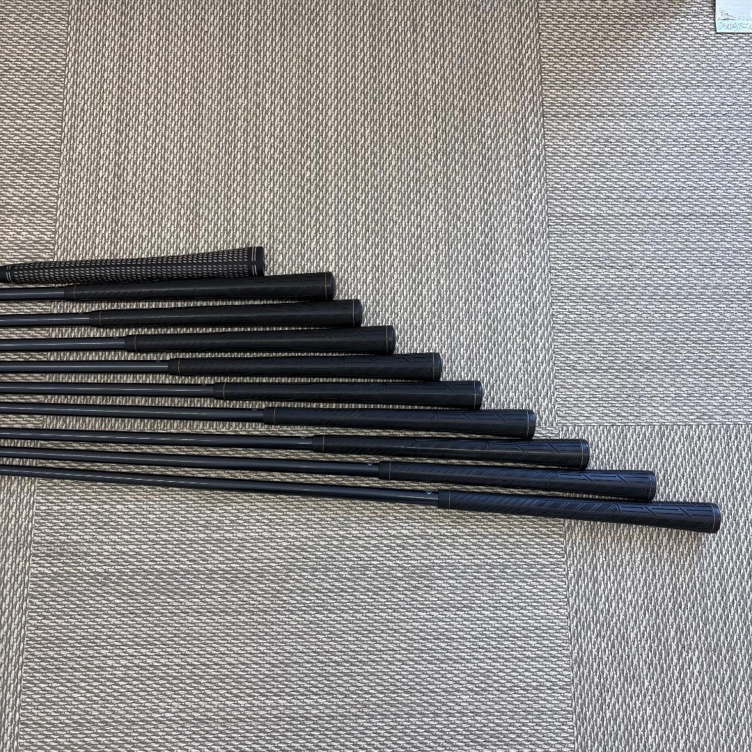 【引取限定】アイアン ドライバー パター 13本 セット キャディバック 付き