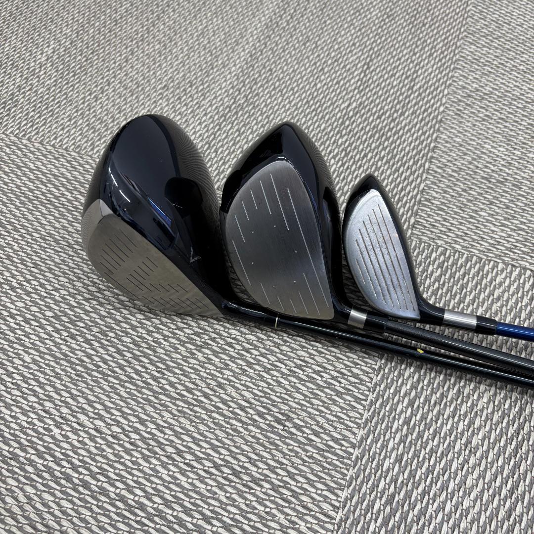 【引取限定】アイアン ドライバー パター 13本 セット キャディバック 付き