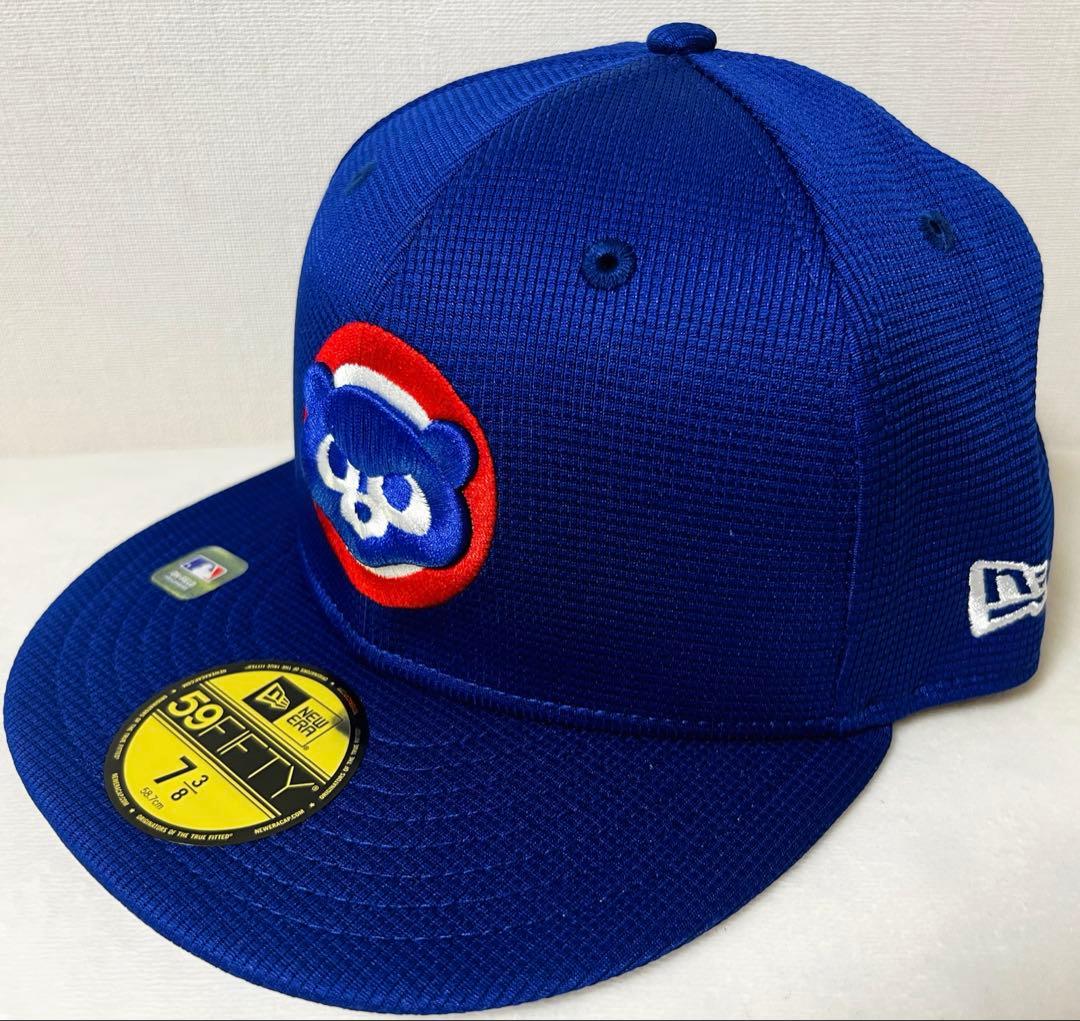 シカゴ・カブス 59FIFTY キャップ 7 3/8 選手練習着用モデル 新品