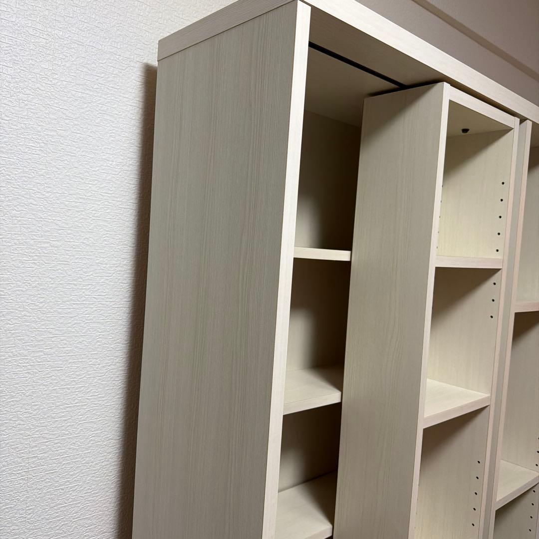 【3/15（日）まで】ニトリ　スライド式本棚　S スライド本棚