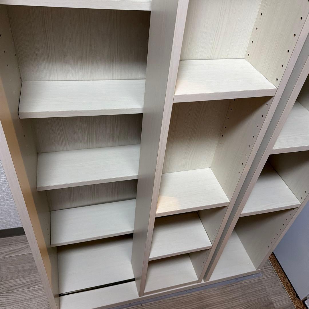 【3/15（日）まで】ニトリ　スライド式本棚　S スライド本棚