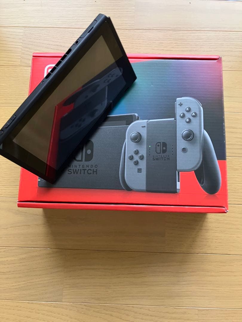 Nintendo Switch グレー 本体　美品