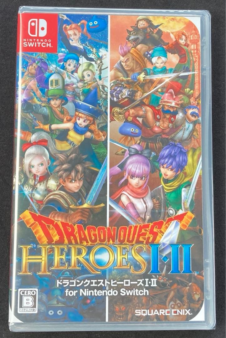 【新品❤️未使用】任天堂スイッチドラゴンクエストヒーローズ1・2レディース⭐️無双