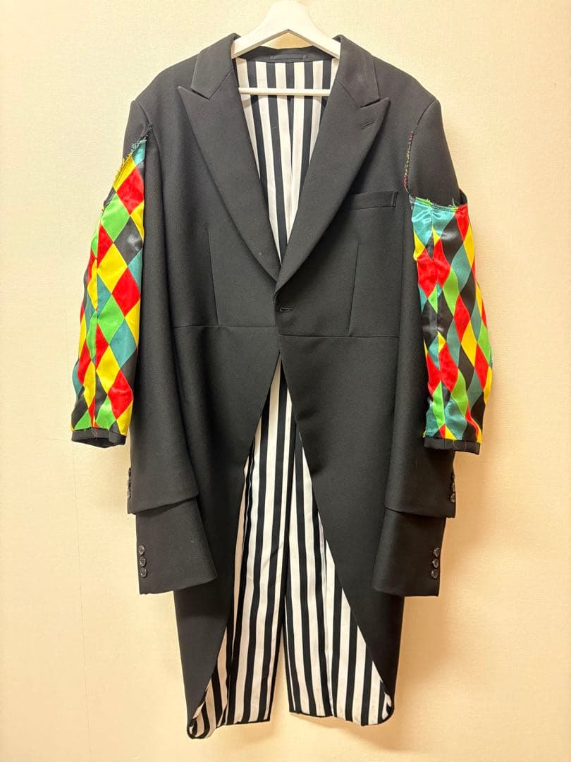 COMME des GARÇONSHOMME PLUS23ss６本袖燕尾服