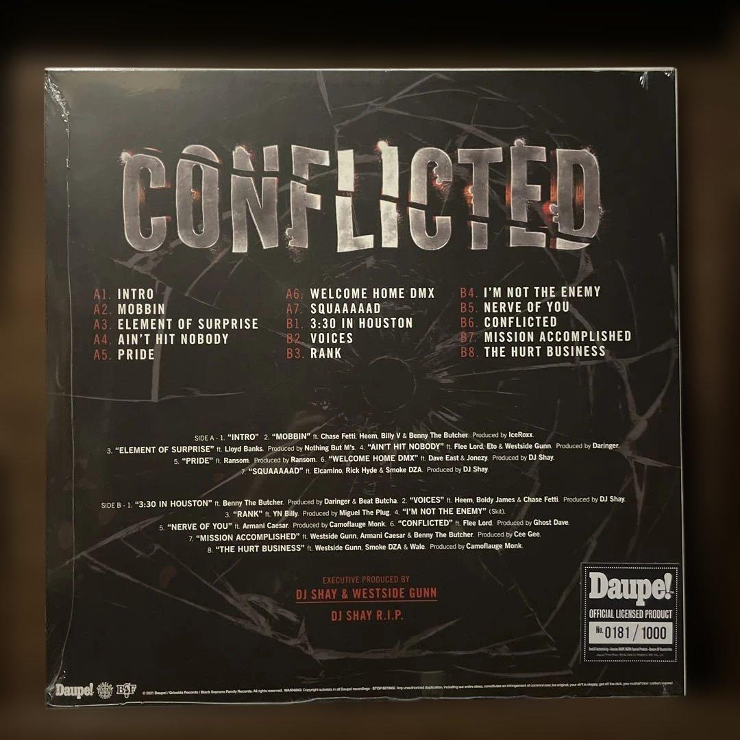 Conflicted westside gunn dj shay レコード　LP