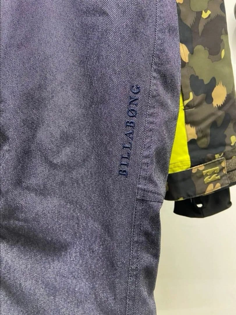スノーボード 迷彩柄 billabong men'sサイズＬ 上下セット