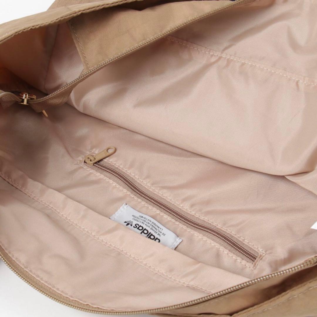 新品⭐️adidas originalsレコード トートバッグ ベージュ ブラウン