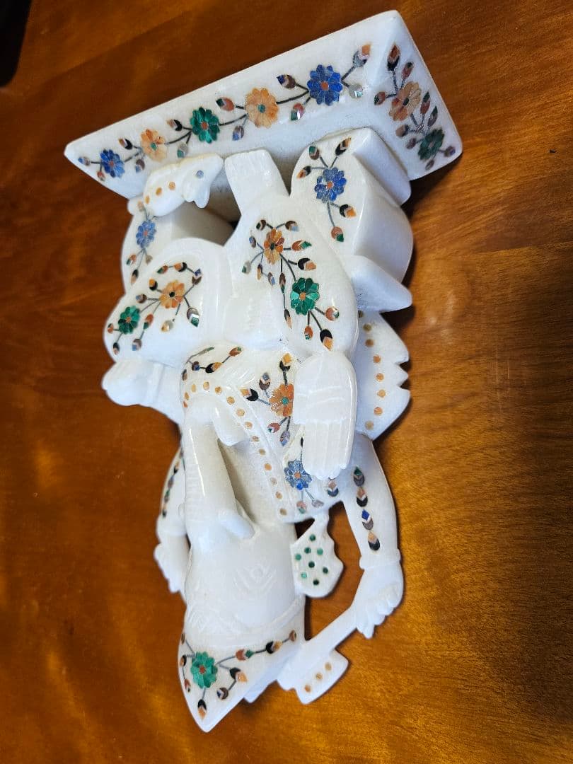 ガネーシャ 象置物約20cm1600グラム