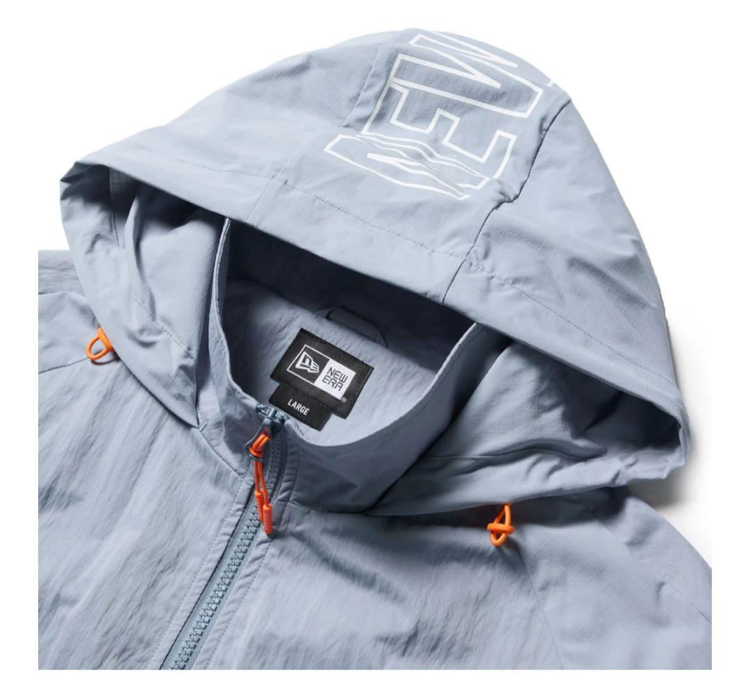 726さま専用 ニューエラ2025年　ライトブルー フード付きジャンバーXL