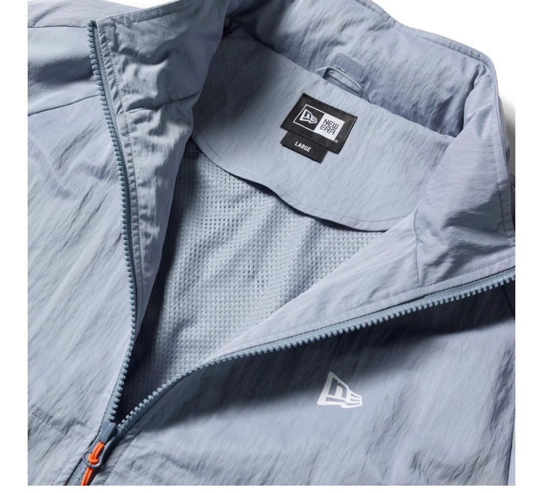 726さま専用 ニューエラ2025年　ライトブルー フード付きジャンバーXL