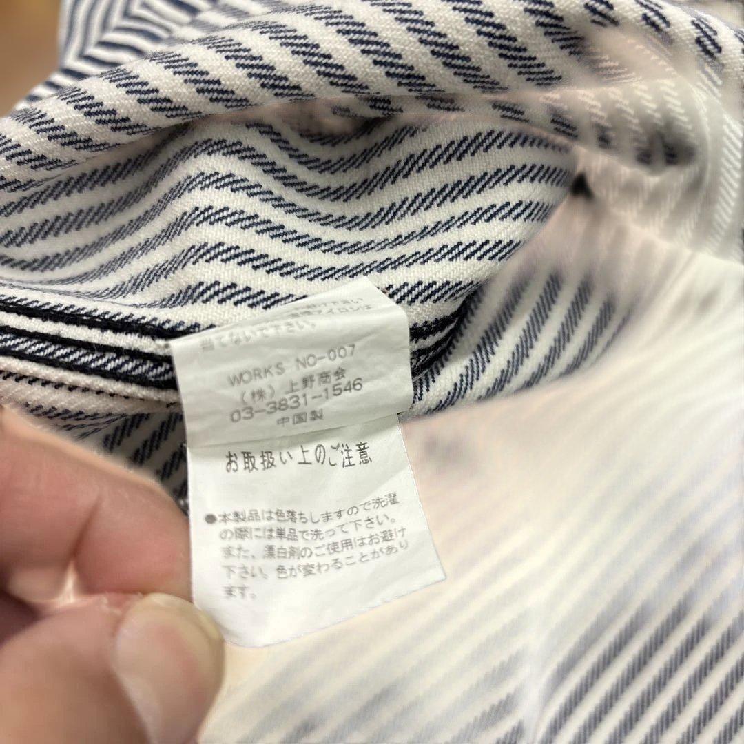 SCHOTT PERFECTO ネイビー ヒッコリージャケット　カバーオール　L