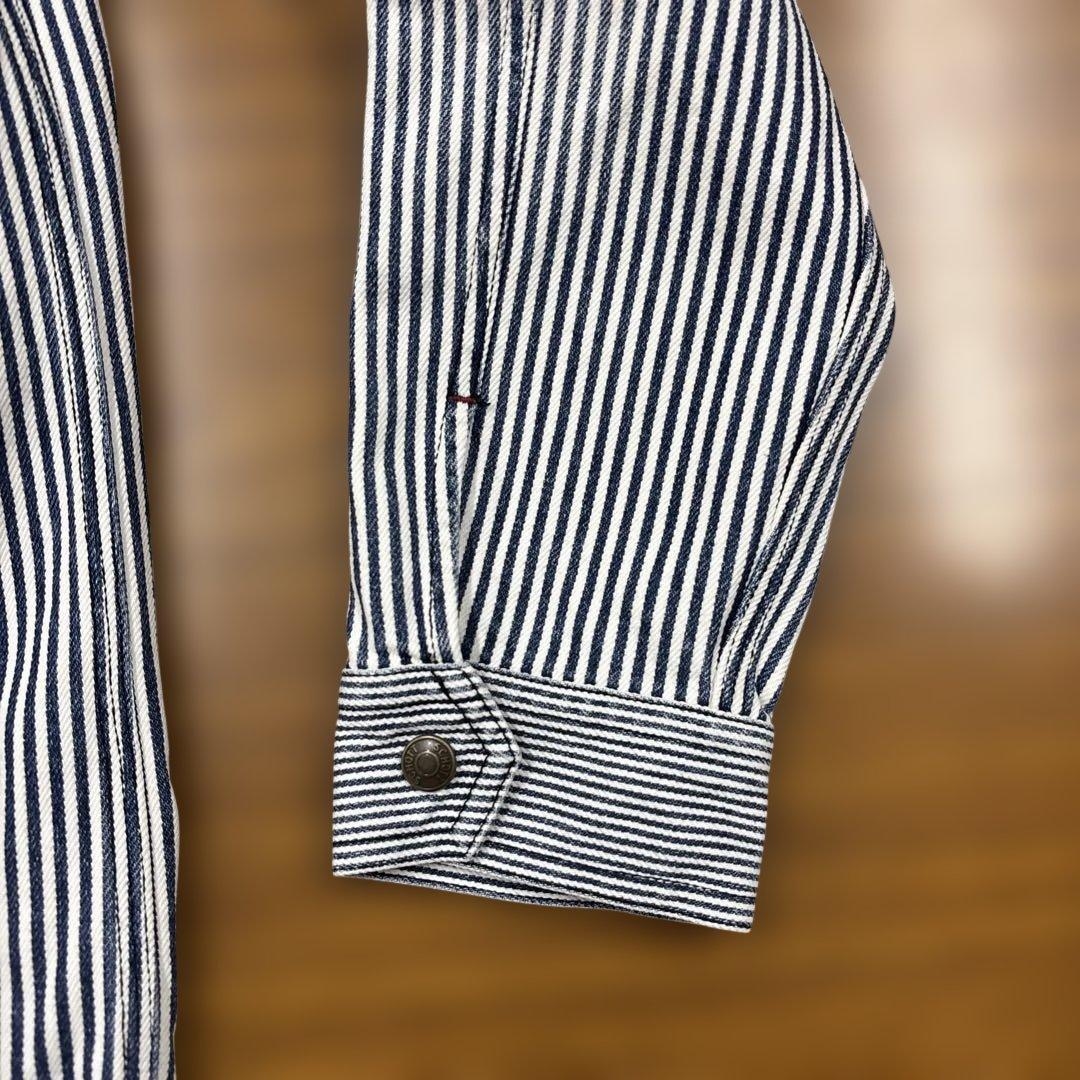 SCHOTT PERFECTO ネイビー ヒッコリージャケット　カバーオール　L