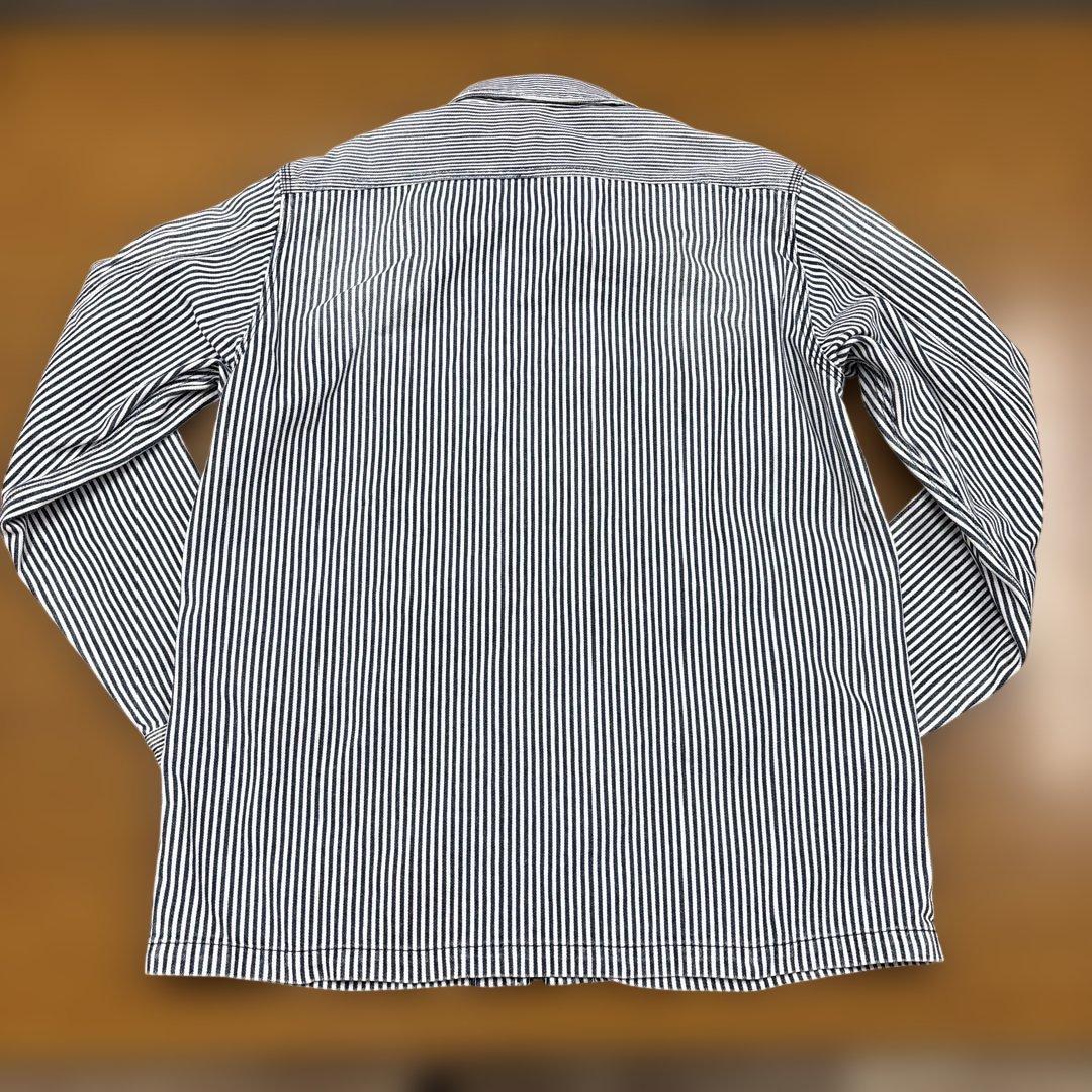 SCHOTT PERFECTO ネイビー ヒッコリージャケット　カバーオール　L