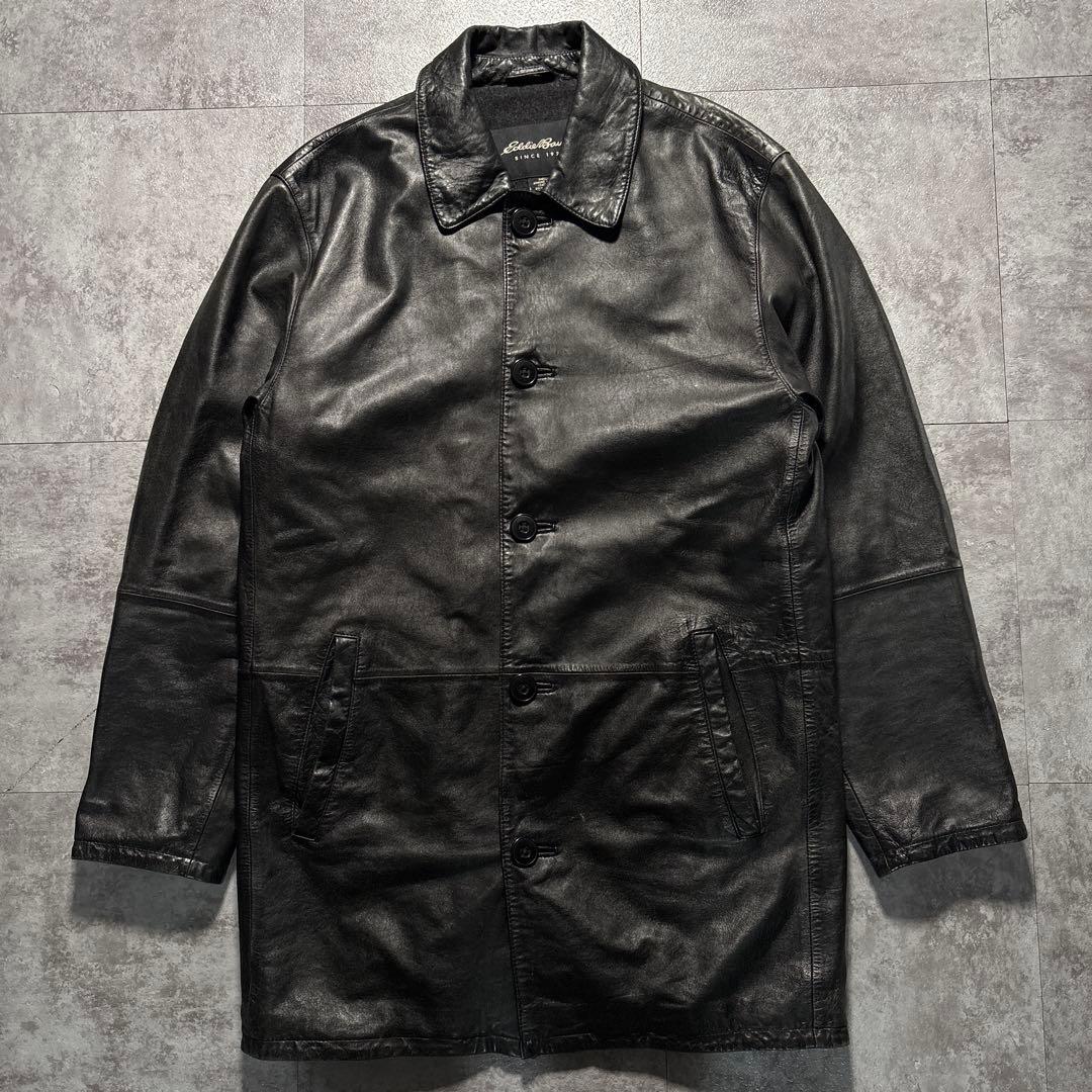 ジャケット・アウター 90s xs Eddie Bauer real leather car coat