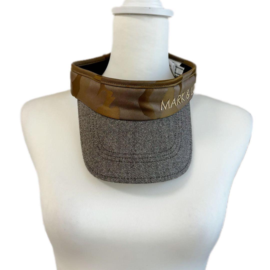 MARK&LONA カモフラスカル　サンバイザー　迷彩